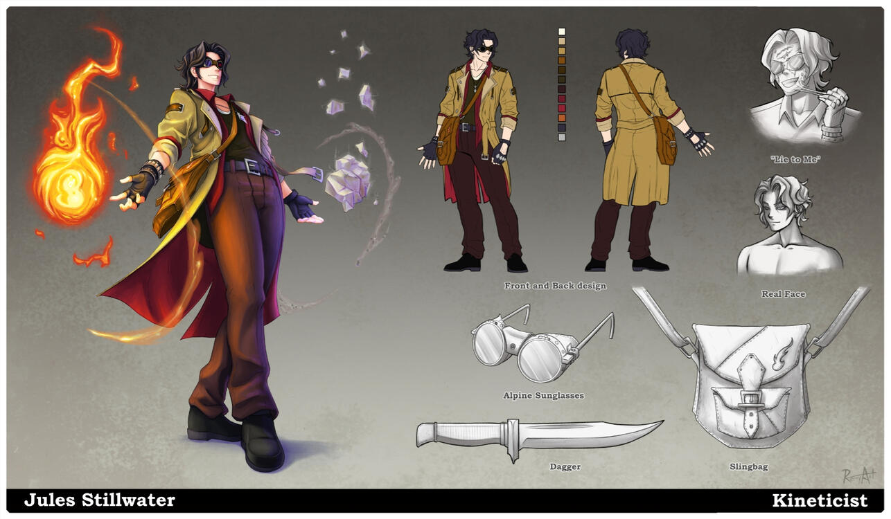 Character Design Sheet - Changeling